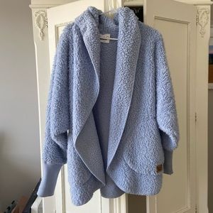 Nordic Beach Blue Sherpa Jacket